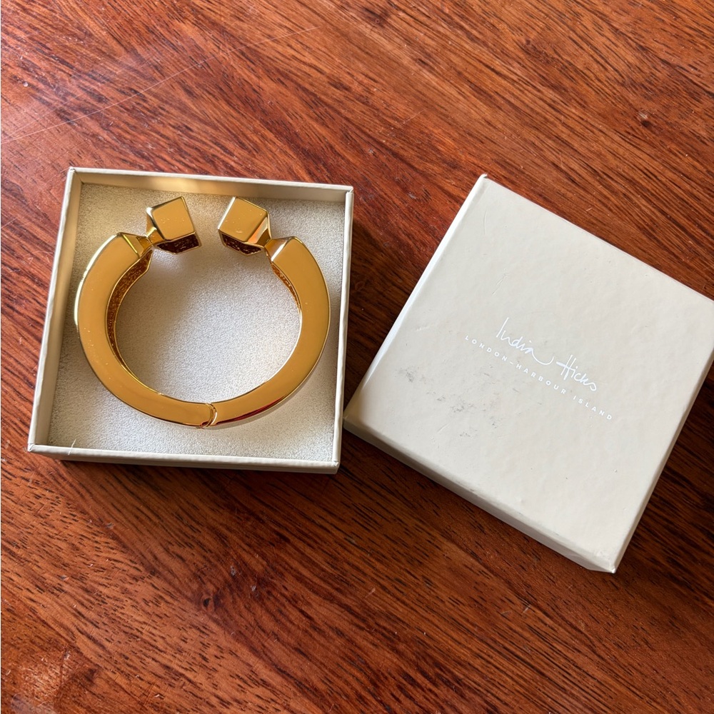 New India Hicks The Leticia Gold Chunky Bracelet
